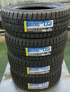 ダンロップ　ウインターマックスWM02 205/55R16 4本　2022年　未使用　送料無料　②