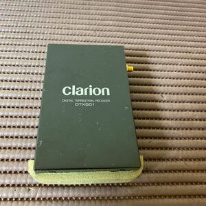 Clarion ワンセグチューナー　DTX501 動作未確認　ジャンク　送料無料