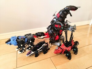 旧ゾイド 4体セット デスザウラー シールドライガー ディメトロドン ゴルヘックス ゾイド ZOIDS