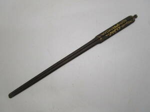 旧家蔵出 古鉄 笄 箸 髪結い 金象嵌　金細工 刀装具 時代物　（　TMNH6