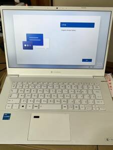 toshiba Dynabook P1-M6SP-BW Core i3-1115G4 WIN 11 SSD 256gb ジャンク