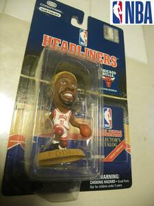 ☆NBA/シカゴブルズ デニスロッドマン/CHICAGO BULLS/DENNIS RODMAN/HEADLINERS/フィギュア/バスケット/レアコレクション/未開封☆