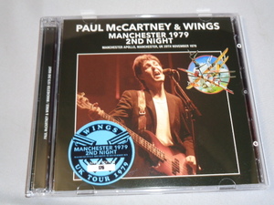 PAUL McCARTNEY　WITH WINGS/　MANCHSTER　1979　2ND NIGHT　2CD