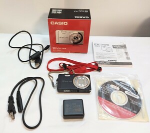 通電確認OK品☆【CASIO】EXILM EX-ZS5　カシオ　エクシリム　デジタルカメラ　デジカメ　黒　004JSHJU28