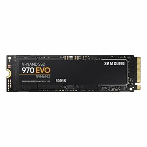 Samsung 970 EVO 500GB - NVMe PCIe M.2 2280 SSD（MZ-V7E500BW）