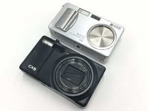 ♪▲【RICOH リコー】コンパクトデジタルカメラ 2点セット CX5/Caplio R2 まとめ売り 0325 8