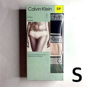 Calvin Klein アンダーウェア Hipster Sサイズ 3枚セット レディース 送料無料 最短発送 下着 女性下着 ショーツ パンツ パンティー
