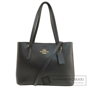 COACH コーチ 73277 ロゴ金具 トートバッグ レザー レディース 中古