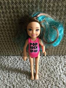 2017 Mattel BARBIE AND THE ROCKERS CHELSEA #FHC06 Chelsea Barbie Doll Nude Blue 海外 即決