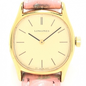 LONGINES(ロンジン) 腕時計 - レディース 社外ベルト ゴールド