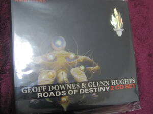 輸入美品2枚組ジェフ・ダウンズ&グレン・ヒューズ/ROADS OF DESTINY（VOX HUMANA + THE WORK TAPES）Geoff Downes(ex.ASIA) Glenn Hughes