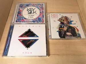 ■即決■ KEYTALK コースター / パラレル / FLAVOR FLAVOR 初回限定盤 CD+DVD
