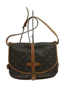 LOUIS VUITTON◆ソミュール30_モノグラム_BRW/PVC/BRW/M42256