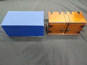 【G40】サッカーブロックボックス　ミカメクラフト　木製　箱　廃盤　サロン　ステージ　ギミック　マジック　手品