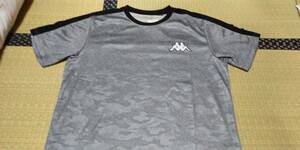 《新品》kappa 速乾半袖Tシャツ グレー LL