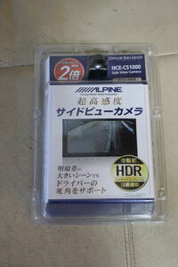 ALPINE　サイドビューカメラ　取付キット付　150ランドクルーザープラド　 HCE-CS1000　+　KTX-Y011LP