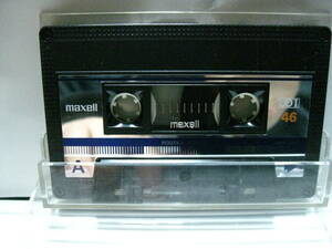 使用済み　中古　　カセットテープ　 日立Maxellud1　　Type1 ノーマル　46分　1本　爪あり　No269