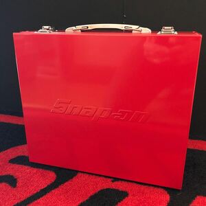 スナップオン　新型　アルミ製　工具箱　ツールボックス メタルケース Snap-on レッド　収納　軽量　新品