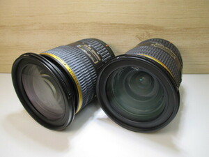 ☆PENTAX smc DA 1:2.8 16-50 ED AL SDM 77㎜レンズ 2個セット ズームエラー ジャンク品!!