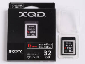 中古 Sony ソニー XQD メモリーカード QD-G32E Gシリーズ 32GB