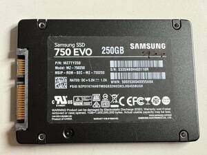 SAMSUNG【動作確認済み】SSD 250GB 0924