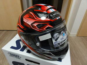 新品 SHOEI X-Fourteen AERODYNE TC-1 ⅩLサイズ ショウエイ フルフェイスヘルメット X14 Xフォーティーン エアロダイン 20年製　未使用