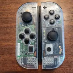 Nintendo Switchジョイコン　クリアカラー　動作確認済カスタム品