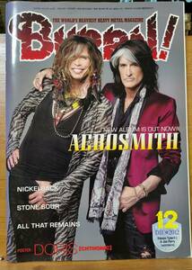 BURRN! (バーン) 2012年 12月号 特集：AEROSMITH エアロスミス　ニッケルバック　シンコーミュージック・エンタテイメント (編集)