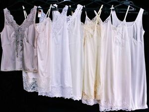 TY3-388◇/【タグ付き商品もあるお得なセットです♪】高級wacoal/シャルレ/セシール/ルシアン/Venus他♪スリップ8枚セット♪※▲