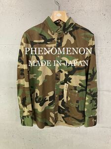 PHENOMENON 迷彩シャツ！日本製！