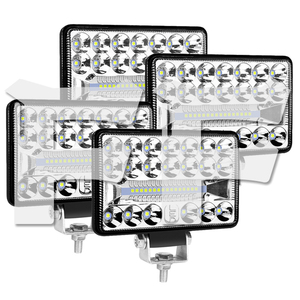 送料無料.. LED 作業灯 ワークライト 5インチ 108W ホワイト 6500K 新品 投光器 前照明灯 建設機械 トラック SUV 5C-108W 12V/24V 4個