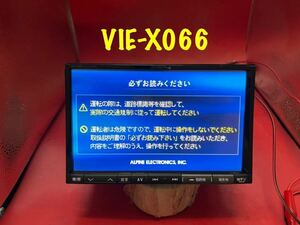 即決★アルパイン HDD ナビ VIE-X066 CD DVD SD 便利 /ALPINE 地図データ 2011年度　トヨタ用