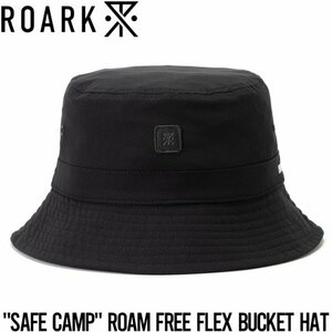 【送料無料】バケットハット 帽子 THE ROARK REVIVAL SAFE CAMP ROAM FREE FLEX BUCKET HAT - MID HEIGHT RHJ1012-BLK 日本代理店正規品
