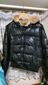 文必読激安 MONCLER BVLGARI モンクレール ブルガリ ダウン ジャケット ブラック メンズ XS ￥186,000 レディース ブランソン カナダグース