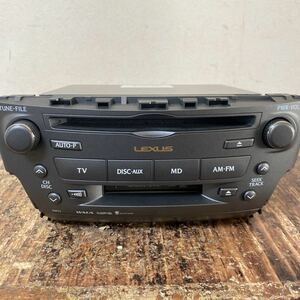 LEXUS 純正　CD/MD 86120-53270 動作未確認　ジャンク