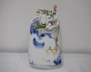 美品 マイセン アラビアンナイト フィギュリン 陶磁器人形 花瓶
