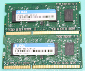 DDR3/1333/1GB/CL9/1GBX2枚/0803-9