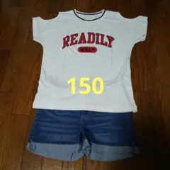女の子150   Tシャツ　半ズボン