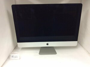 【1円スタート】Apple iMac Retina 5K 27-inch 2017 A1419 EMC3070 / i5-7500 3.40GHz / SSD28GB・HDD1TB / 32GB / mac OS Ventura 13.6.5