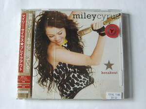 ♪　[レンタル落ち]　中古ＣＤ　マイリー・サイラス miley cyrus ／ breakout②　♪