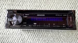 ケンウッド　U383R　CD/チューナー　KENWOOD　1DIN　CDプレーヤー　CDレシーバー　USB　AUX