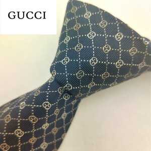 【送料無料】【未使用】GUCCI(グッチ)/GG柄/ネクタイ