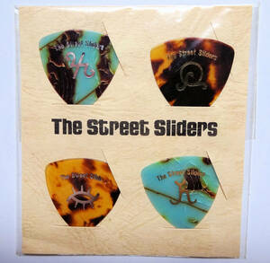 ★送料込 新品未開封★The Street Sliders★ギターピック★４枚組★純正ファンクラブグッズ★ザ ストリート スライダーズ★