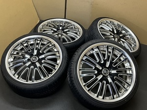 ホイール付タイヤ４本セット WORK DD2 DURANDAL 19×9.0JJ+50 19×8.0JJ+48 PCD100 ハブ -59.5 225/35/19 