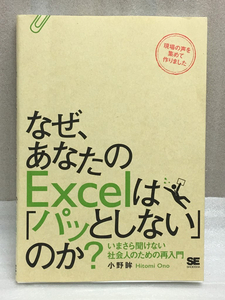 送料無料　なぜ、あなたのExcelは「パッとしない」のか?　小野 眸