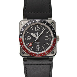 BELL＆ROSS ベル＆ロス BR03-92 GMT オートマティック BR0393-BL-ST/SCA 自動巻 メンズ 紳士用 男性用 腕時計 未使用品
