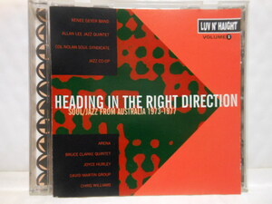 輸入盤　HEADING　IN　THE　RIGHT　DIRECTION　　SOUL/JAZZ　FROM　AUSTRALIA　1973-1977