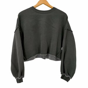 moussy(マウジー) CROPPED VOLUME SLEEVE プルオーバー レディース FREE 中古 古着 0445