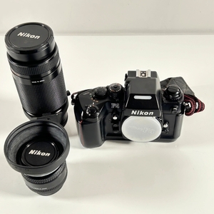 難あり　ニコン　Nikon　F4 フィルムカメラ　一眼レフ　レンズ　まとめ　AF NIKKOR 75-300mm 1:4.5-5.6　50mm 1:1.4 　
