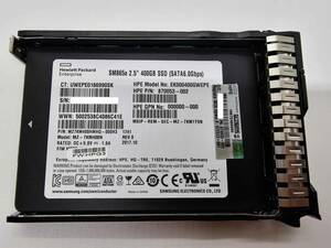 新品 HPE 870053-002 872512-001 400GB SATA 6G 2.5" DS SSD Gen10 (Samsung OEM SM865a)